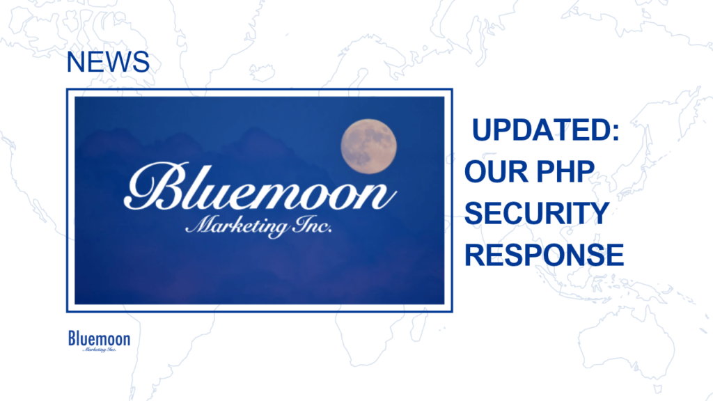 Bluemoon Marketing — PHPの重大な脆弱性に関するセキュリティ対応のお知らせ（2026年10月23日）