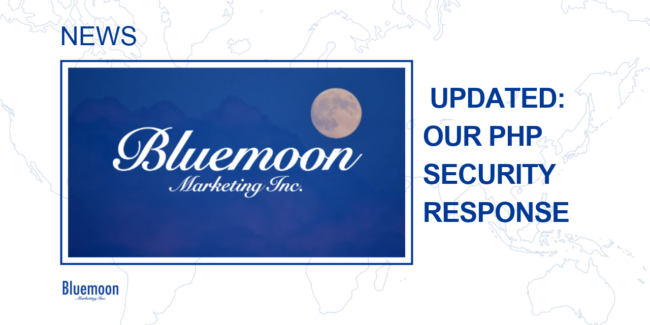 Bluemoon Marketing — PHPの重大な脆弱性に関するセキュリティ対応のお知らせ（2026年10月23日）